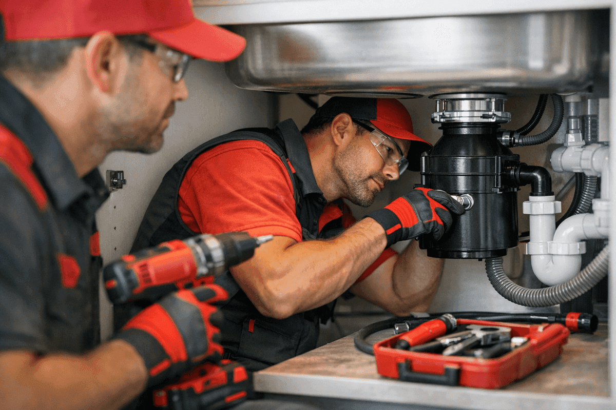 Garbage Disposal Repair service by La Mesa CA Plumber