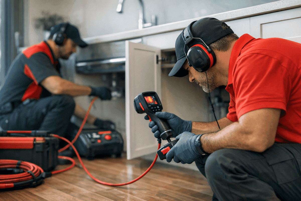 Leak Detection service by La Mesa CA Plumber