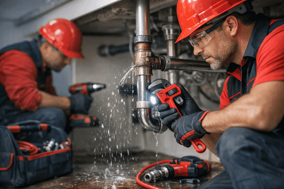 Leak Repair service by La Mesa CA Plumber