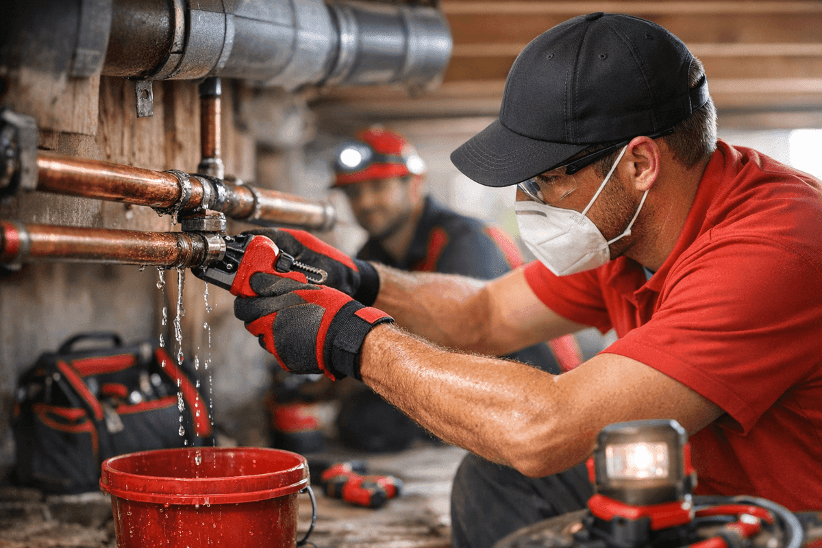 Pipe Repair service by La Mesa CA Plumber