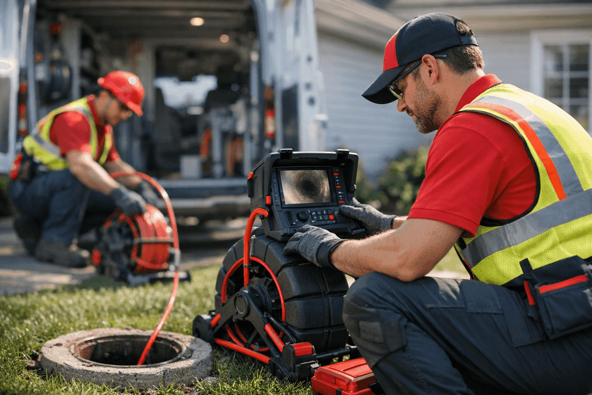 Sewer Line Inspection service by La Mesa CA Plumber