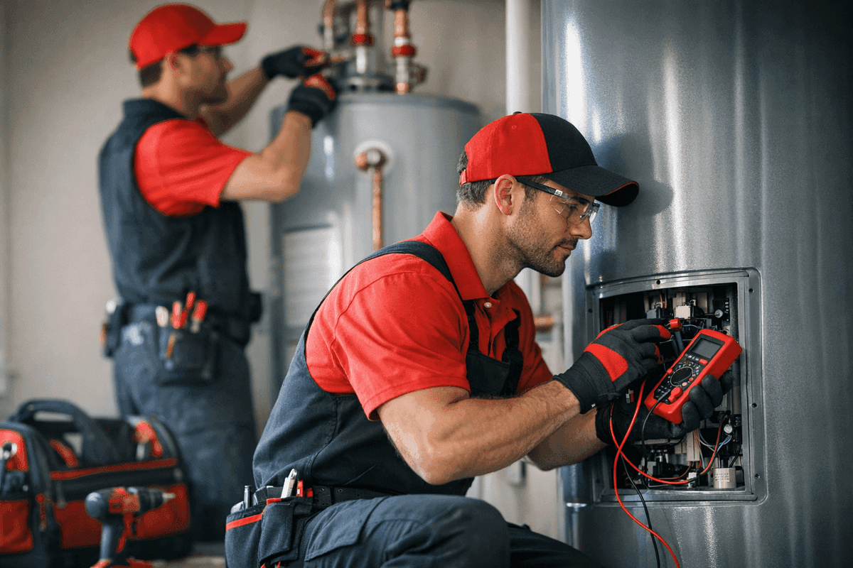 Water Heater Repair service by La Mesa CA Plumber